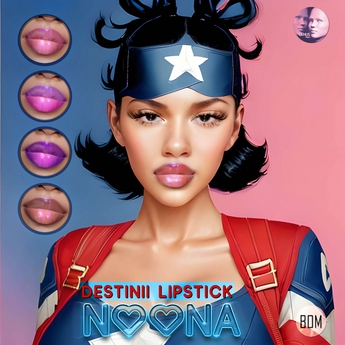 Second Life Marketplace - [::NOONA::] Destinii Lipstick (Genus)